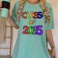 Class Of 2035 Grow With Me Kindergarten Graduation Women's Comfort Colors T-Shirt Chalky Mint