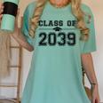 Class Of 2039 Grow With Me First Day Of School Graduation Women's Comfort Colors T-Shirt Chalky Mint