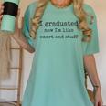 College High School Graduation Senior 2018 Shirt Women's Comfort Colors T-Shirt Chalky Mint