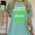 College High School Graduation Senior 2018 TShirt Women's Comfort Colors T-Shirt Chalky Mint