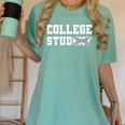 College Stud Student For Men Women Graduation Day Women's Comfort Colors T-Shirt Chalky Mint