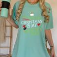 College Student Christmas Bachelors Degree Graduation Women's Comfort Colors T-Shirt Chalky Mint