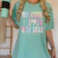 Colorful Proud Grandma 2024 NICU Graduate Baby Graduation Women's Comfort Colors T-Shirt Chalky Mint