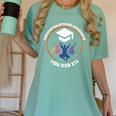 Congratulations Graduate You Did It Class Of 2024 Graduation Women's Comfort Colors T-Shirt Chalky Mint