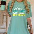 Crazy Cat Lady Doctorate Graduation T-Shirt Phd EdD Women's Comfort Colors T-Shirt Chalky Mint