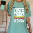 Criminal Justice Graduation Tshirt One Degree Hotter Women's Comfort Colors T-Shirt Chalky Mint