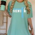 Cross Country Senior Night Senior 2025 Graduation Party 26 Women's Comfort Colors T-Shirt Chalky Mint