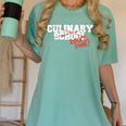 Culinary School Graduation Class Of 2018 Women's Comfort Colors T-Shirt Chalky Mint