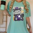 Cute Anime Fox Graduate Of A Class For Graduation Women's Comfort Colors T-Shirt Chalky Mint