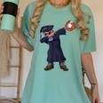 Cute Dabbing Kid Elementary School Graduation Baseball Women's Comfort Colors T-Shirt Chalky Mint