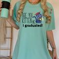 Cute Graduation Cat Masters High School T-Shirt For Men Women Kids Women's Comfort Colors T-Shirt Chalky Mint