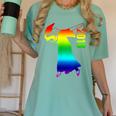 Dabbing Graduate 2018 Graduation Celebration Women's Comfort Colors T-Shirt Chalky Mint