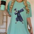 Dabbing Graduate Zebra Team Mascot Graduation Senior Shirt Women's Comfort Colors T-Shirt Chalky Mint