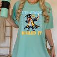 Dabbing Graduation Boy 5th Grade Nailed It Class Of 2025 Women's Comfort Colors T-Shirt Chalky Mint