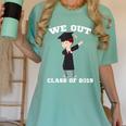 Dabbing Graduation Boy Class Of 2019 We Out Women's Comfort Colors T-Shirt Chalky Mint