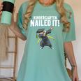 Dabbing Graduation Class Of 2025 Boy Kindergarten Nailed It Women's Comfort Colors T-Shirt Chalky Mint