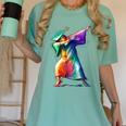 Dabbing Graduation Women Women's Comfort Colors T-Shirt Chalky Mint