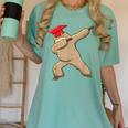 Dabbing Sloth School Graduation T Shirt For Kids Women's Comfort Colors T-Shirt Chalky Mint