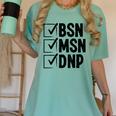DNP Doctor MSN BSN DNP Nurse DNP Degree Graduation Women's Comfort Colors T-Shirt Chalky Mint