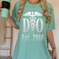 Doctor Graduation Shirt Tshirt Tee For Medical Students DO Women's Comfort Colors T-Shirt Chalky Mint