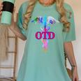Doctor Of Occupational Therapy OTD Caduceus Graduation Women's Comfort Colors T-Shirt Chalky Mint
