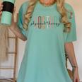 Doctor Of Physical Therapy DPT Student Graduation Women's Comfort Colors T-Shirt Chalky Mint