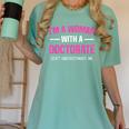 Doctoral Degree Graduation Woman With a Doctorate Women's Comfort Colors T-Shirt Chalky Mint