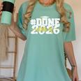 Done Class Of 2026 Graduation 2026 Senior Graduate School Women's Comfort Colors T-Shirt Chalky Mint