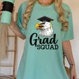 Eagle Grad Squad Class Of 2019 Graduation Women's Comfort Colors T-Shirt Chalky Mint