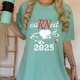 Earned It Nurse Graduation 2025 Nursing Grad Student RN LPN Women's Comfort Colors T-Shirt Chalky Mint