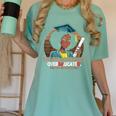 EdD Black Girls Doctor Of Education Graduation Black Women Women's Comfort Colors T-Shirt Chalky Mint