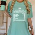 EdD Doctor Of Education Nutrition Doctorate Graduation Women's Comfort Colors T-Shirt Chalky Mint