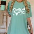 Electrical Engineer Graduation 2025 Engineering Graduate Women's Comfort Colors T-Shirt Chalky Mint