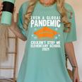 Elementary School 2021 Degree Graduation Graduate Women's Comfort Colors T-Shirt Chalky Mint
