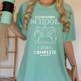 Elementary School Level Complete Shirt Graduation Gaming Women's Comfort Colors T-Shirt Chalky Mint