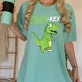EMT Rex Paramedic Graduation Firefighter Women's Comfort Colors T-Shirt Chalky Mint