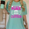 Female Lawyer Women Law Student Graduation Bar Exam Women's Comfort Colors T-Shirt Chalky Mint