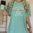Film Degree Major Shirt Strong Woman Graduation Women's Comfort Colors T-Shirt Chalky Mint