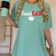 FinishEdD Doctor Of Education Graduate EdD Graduation Women's Comfort Colors T-Shirt Chalky Mint