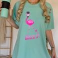 Flamingo Nailed It Graduation Flamingo Women's Comfort Colors T-Shirt Chalky Mint