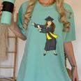 Flossing Graduation Class Of 2019 Women Women's Comfort Colors T-Shirt Chalky Mint