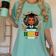 Future HBCU Grad Graduation Students Girl Kids Women's Comfort Colors T-Shirt Chalky Mint