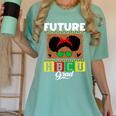 Future HBCU Grad HBCU Tomorrow Girl Graduation Kids Women's Comfort Colors T-Shirt Chalky Mint