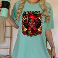 Future HBCU Grad History Girl Graduation HBCU Women's Comfort Colors T-Shirt Chalky Mint