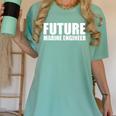 Future Marine Engineer College Graduate Graduation Women's Comfort Colors T-Shirt Chalky Mint