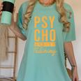 Future Psychologist In Training Psychology Graduation Women's Comfort Colors T-Shirt Chalky Mint