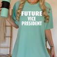 Future Vice President Graduation Women's Comfort Colors T-Shirt Chalky Mint