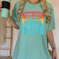 Game Over Class Of 2026 Shirt Students Last Day Graduation Women's Comfort Colors T-Shirt Chalky Mint