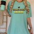 Game Over Insert 30K To Continue Graduation s Women's Comfort Colors T-Shirt Chalky Mint