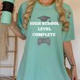 Gamer High School Graduation Shirt Video Gamer Tee Women's Comfort Colors T-Shirt Chalky Mint